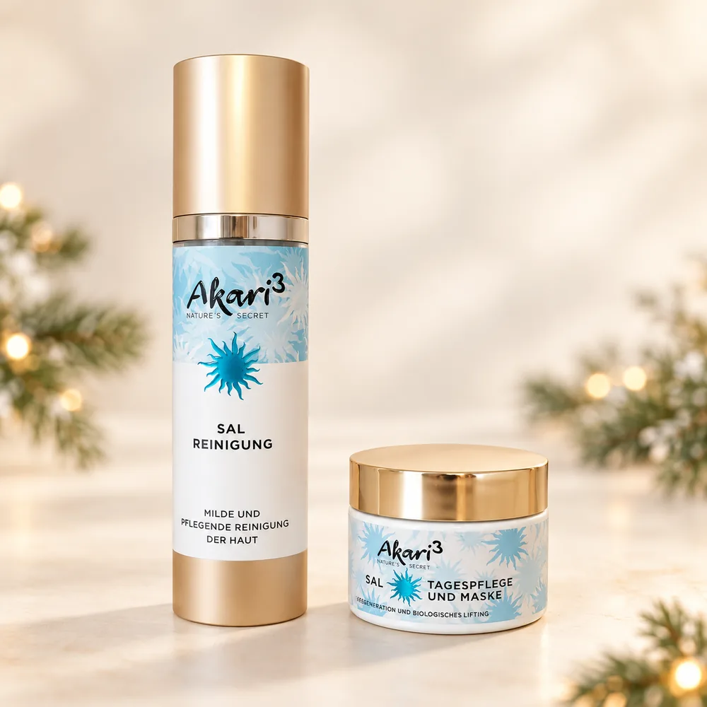 Geschenkset Akari³ Pflegeset Sal – Stille Stärke