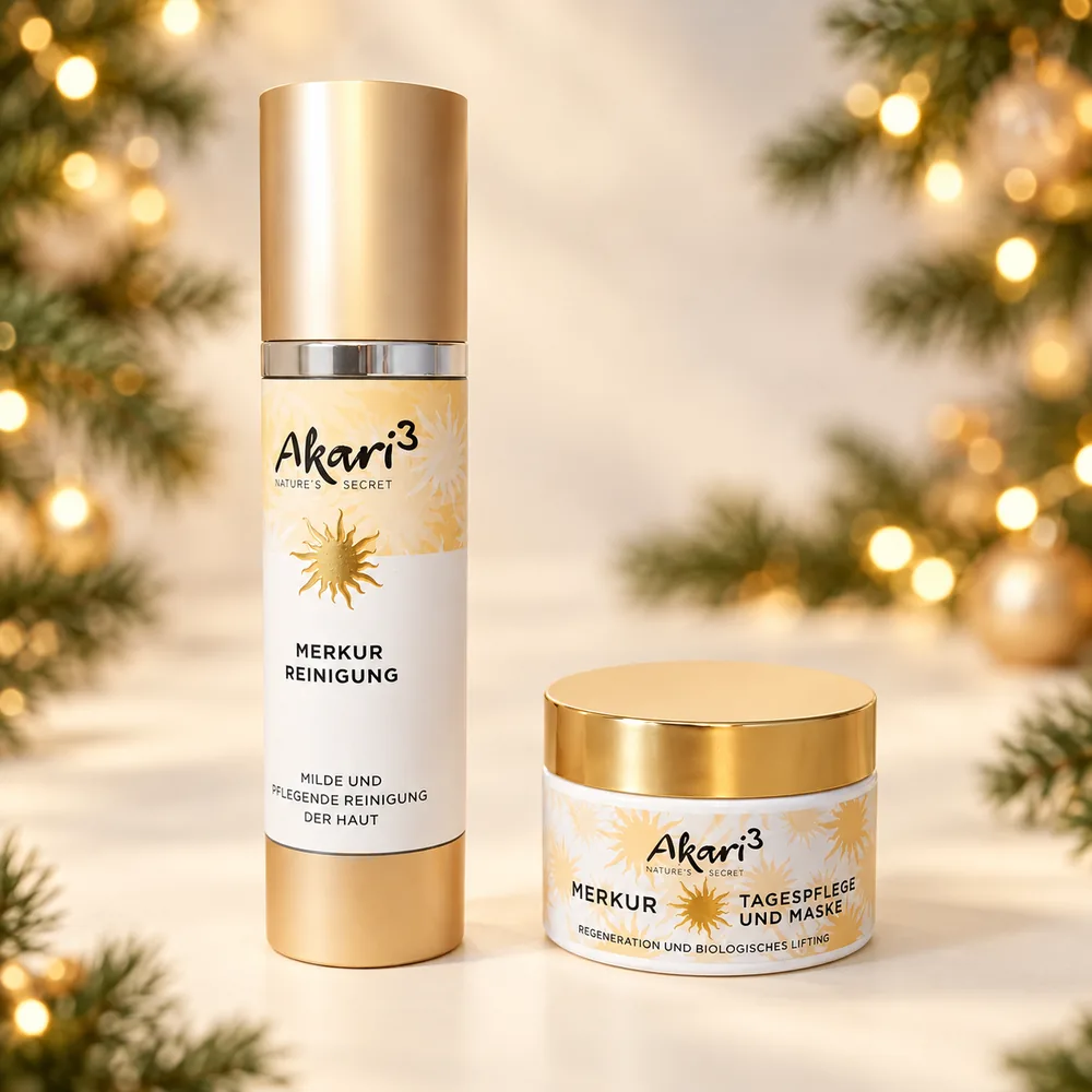 Geschenkset Akari³ Pflegeset Merkur – Fließende Leichtigkeit
