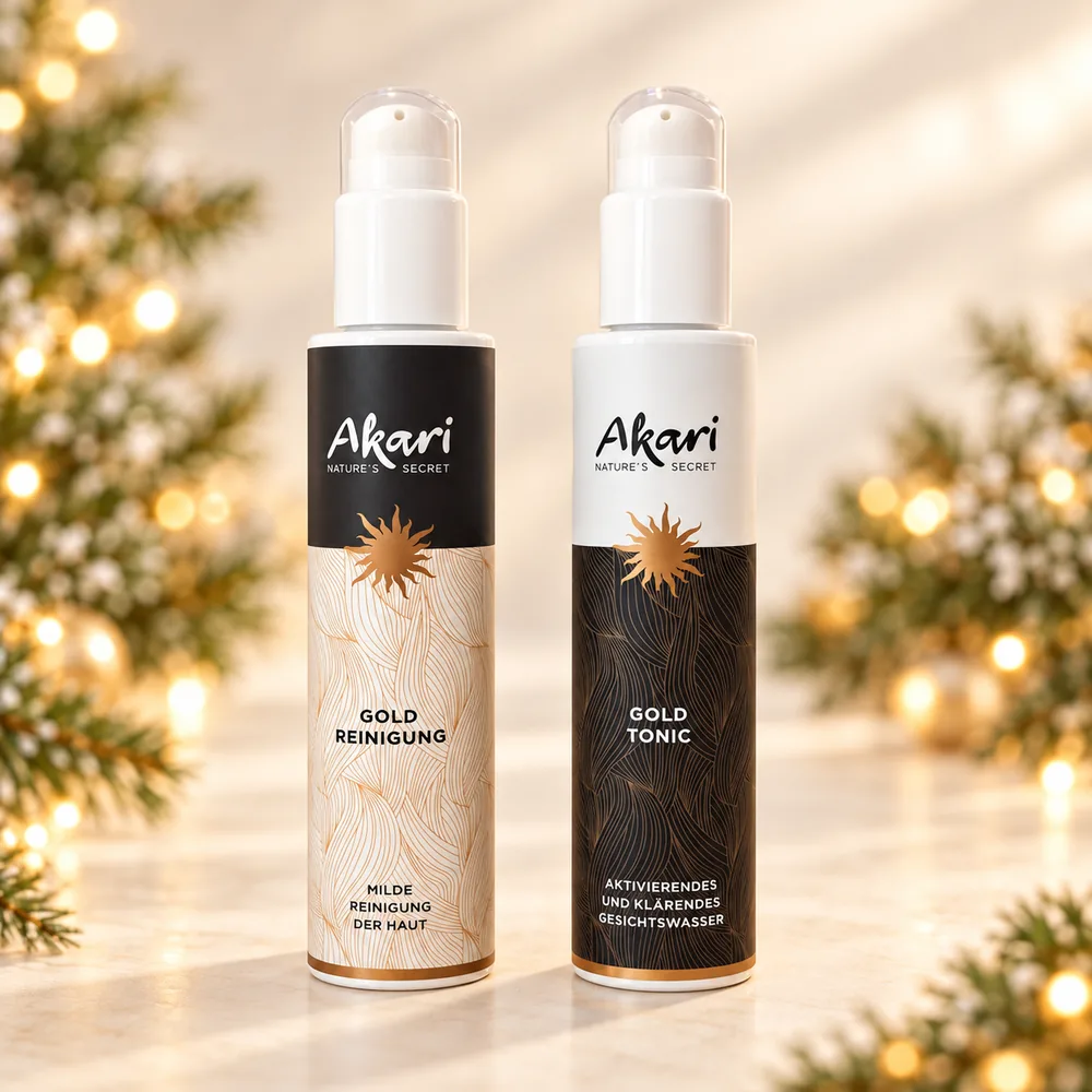 Geschenkset Goldener Samt – Gold Reinigung & Tonic